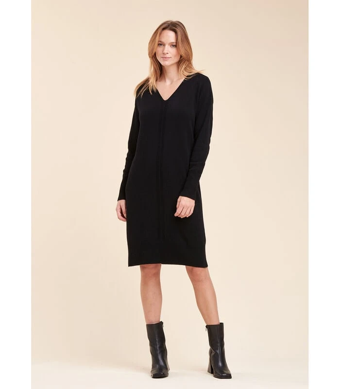 Halflange Gebreide Jurk 2 Halflange Gebreide Jurk - Afbeelding 2