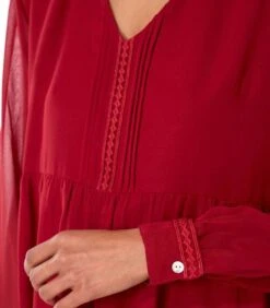 Losse Kanten Jurk DOKO 9 Losse Kanten Jurk DOKO -Dames Outfits Winkel 053650d923ee4884a46c5afa75996567