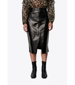 Rok “2ND Lava - Patent Croco Leather”