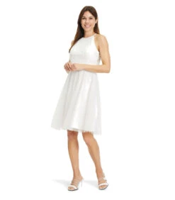 Vera Mont Avondjurk Met Borduursel -Dames Outfits Winkel 071e9389918a4ec69e9c88f895641d42