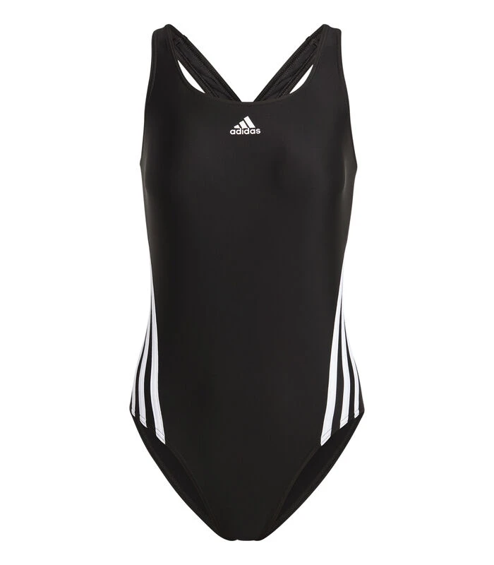 ADIDAS Dames Zwempak 1-delig Met 3 Banden 2 ADIDAS Dames Zwempak 1-delig Met 3 Banden - Afbeelding 2