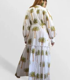 'Mariana Palm' Jurk -Dames Outfits Winkel 07b5bc38c61f4313a7689d25a00c61ac