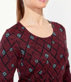 Bedrukte Rechte Jurk WABI 7 Bedrukte Rechte Jurk WABI -Dames Outfits Winkel 0b47a2e3e61f49a7924cea1787fad947