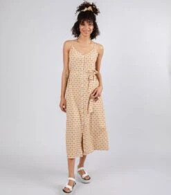 Brava Fabrics Jurk - Bruin