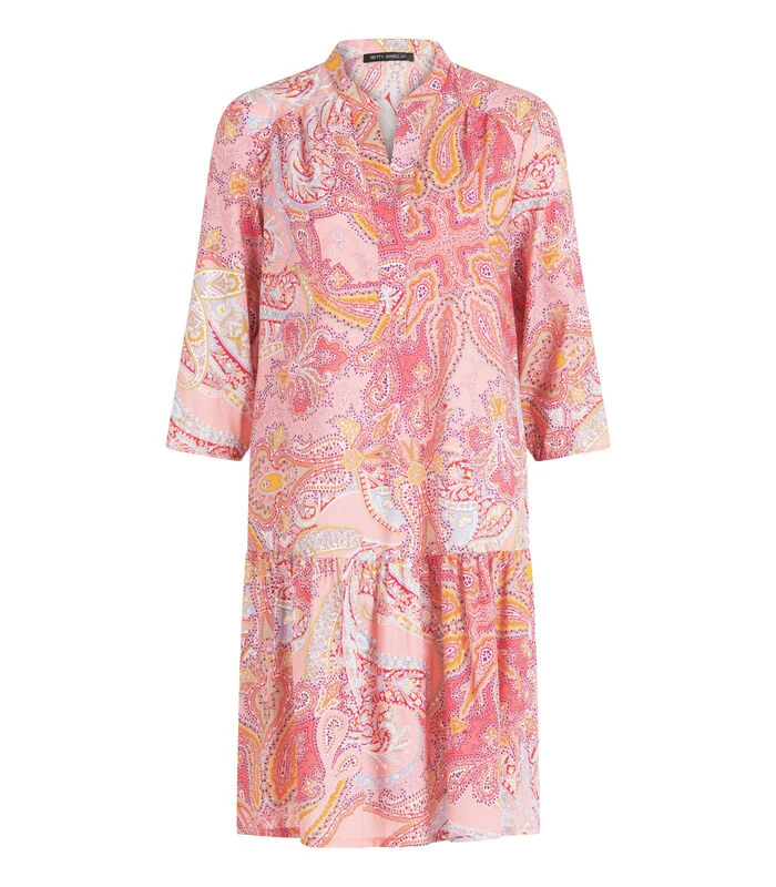 Betty Barclay Gelaagde Jurk 3/4e-mouwen 3 Betty Barclay Gelaagde Jurk 3/4e-mouwen - Afbeelding 3