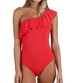 1-delig Zwempak Met Ruches