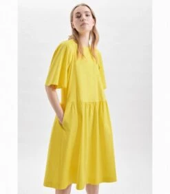 Seidensticker Jurk Uni Korte Mouwen Ronde Hals 9 Seidensticker Jurk Uni Korte Mouwen Ronde Hals -Dames Outfits Winkel 16a7ff7981734a26a3c3e048bcd449cb