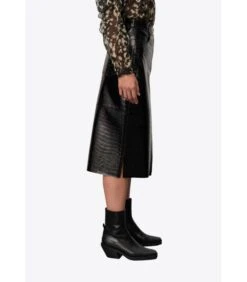 Rok “2ND Lava - Patent Croco Leather” -Dames Outfits Winkel 16db315a026746fc97a2e04696a32386