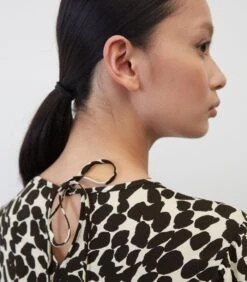 Marc O'Polo Volumineuze Jurk -Dames Outfits Winkel 1858b394730e40fba06cbae491090737