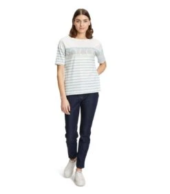 Betty Barclay Gestreept Shirt Met Print -Dames Outfits Winkel 18b4cf227d5b45a48a2365faf7ef9ed9