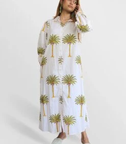 Dames Outfits Winkel 16 'Bohemia Palm' Jurk