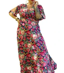 Exclusieve Jurk Met DRAGONA-print