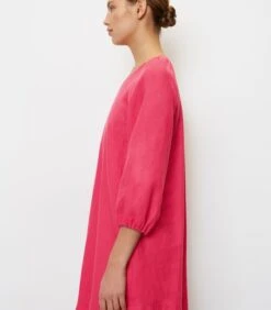 Marc O'Polo Korte Linnen Jurk Met V-hals -Dames Outfits Winkel 1d2542886c204e9994a3eece64c9b62d
