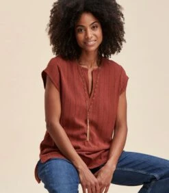 Gestreepte Jersey Tuniek -Dames Outfits Winkel 2084dc35075b4de09aebb4e416a01ddf