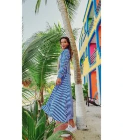 Lange Wijd Uitlopende Jurk Met Strepen 7 Lange Wijd Uitlopende Jurk Met Strepen -Dames Outfits Winkel 220e1cdb1b8647138fa9c369a665b46c