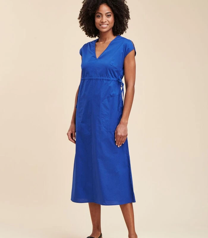 Katoenen Halflange Jurk 1 Katoenen Halflange Jurk