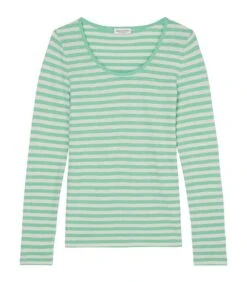 Marc O'Polo Gestreepte Longsleeve -Dames Outfits Winkel 2326e8bc44054375afd0055cbab5d394