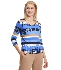 Betty Barclay Basic Shirt Met Ribstructuur