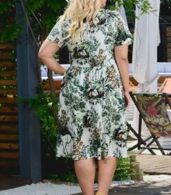 MARIA Wijd Uitlopende Jurk 8 MARIA Wijd Uitlopende Jurk -Dames Outfits Winkel 28a2cd753e174d7486a8375e16476046