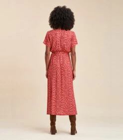 Bedrukte Maxi-jurk -Dames Outfits Winkel 2933fdc425a146b4adfb54fe5f90ddec