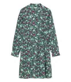 Marc O'Polo Jurk Met Print En Volumineuze Mouwen -Dames Outfits Winkel 2a0c031e4f6d45ae8d3a122be105f256