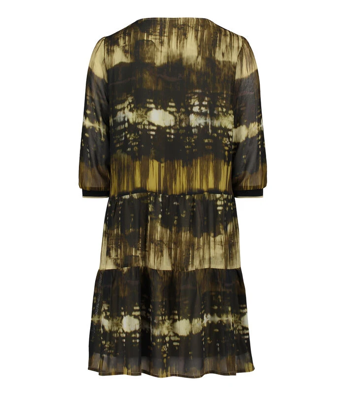 Betty Barclay Chiffon Jurk 3/4e-mouwen 4 Betty Barclay Chiffon Jurk 3/4e-mouwen - Afbeelding 4