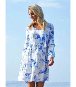 Bohemian Jurk Met Bloemenpatroon MYKONOS -Dames Outfits Winkel 2e675b74012e41a3be8810d7fa4a0b29