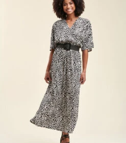 Bedrukte Maxi-jurk 7 Bedrukte Maxi-jurk -Dames Outfits Winkel 2e9a6e363185433cbb935105dc5348cf