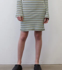Gestreepte Jersey Rok