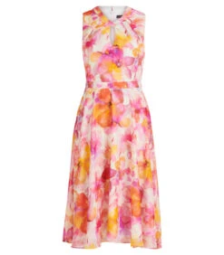 Vera Mont Chiffon Jurk Met Print -Dames Outfits Winkel 3260369200fb45d88968321fa5c8b5b1