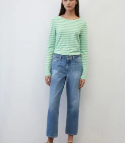Marc O'Polo Gestreepte Longsleeve Regular