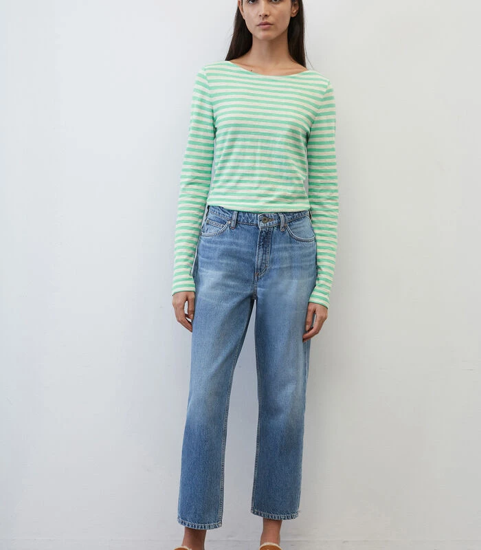 Marc O'Polo Gestreepte Longsleeve Regular 1 Marc O'Polo Gestreepte Longsleeve Regular