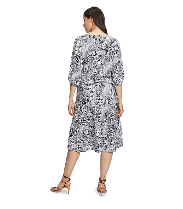 Betty Barclay Midi-jurk Met Motief 2 Betty Barclay Midi-jurk Met Motief - Afbeelding 2