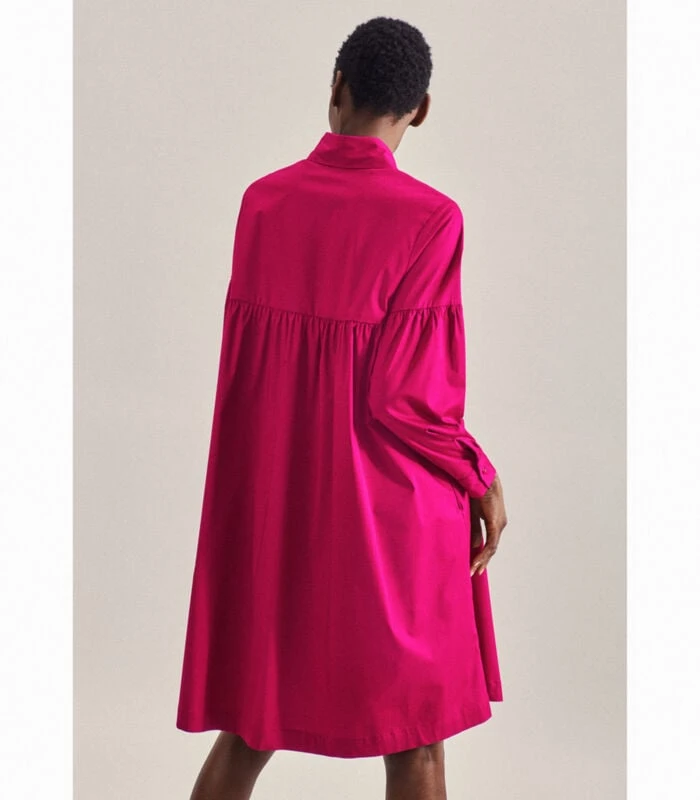 Seidensticker Jurk Uni Lange Mouwen Kraag 2 Seidensticker Jurk Uni Lange Mouwen Kraag - Afbeelding 2