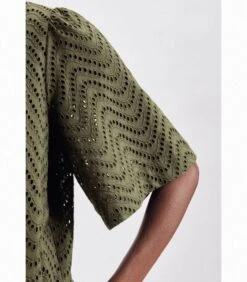 Seidensticker Jurk Gat Borduurwerk Korte Mouwen Ronde Hals 7 Seidensticker Jurk Gat Borduurwerk Korte Mouwen Ronde Hals -Dames Outfits Winkel 35e22ebe7770493d805d17e313b655b5