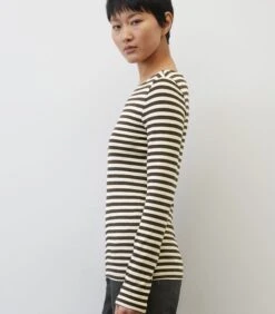 Marc O'Polo Gestreepte Longsleeve Regular 8 Marc O'Polo Gestreepte Longsleeve Regular -Dames Outfits Winkel 3720168fc0b446a7a8400e3af3b1f105
