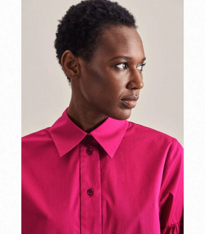 Seidensticker Jurk Uni Lange Mouwen Kraag 3 Seidensticker Jurk Uni Lange Mouwen Kraag - Afbeelding 3