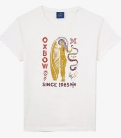 OXBOW T-shirt Met Mouwen Met Rolzoom O2TOXIM -Dames Outfits Winkel 38308c55dd1c41b6ad26137f26129adb