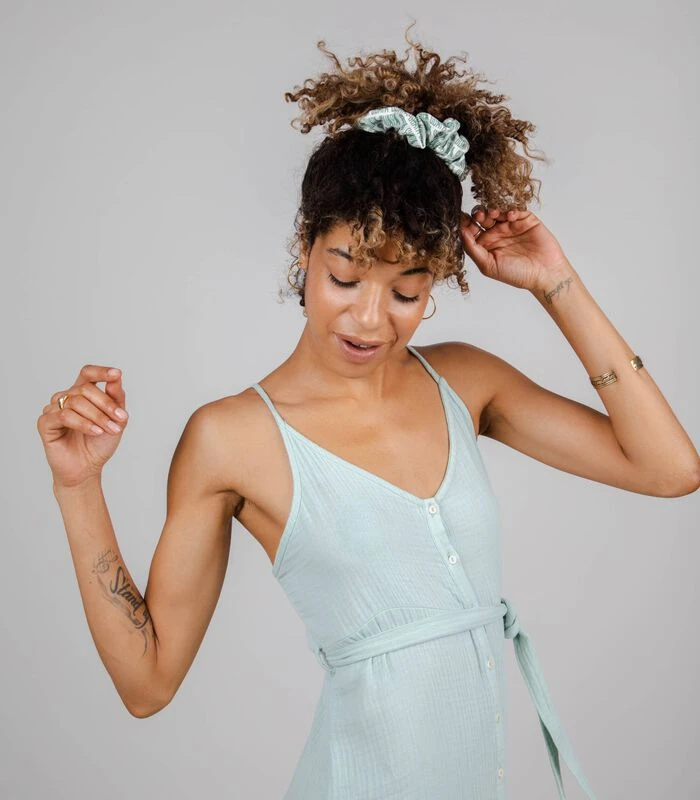 Brava Fabrics Jurk - Groen 2 Brava Fabrics Jurk - Groen - Afbeelding 2