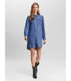 Vero Moda Damesjurk Met Lange Mouwen Vmsilla -Dames Outfits Winkel 40b4015892cf431c94682a10ca197951