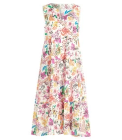 Vera Mont Gelaagde Jurk Met Bloemenprint -Dames Outfits Winkel 40b7d6790f974c2db24b2d290e0ccb8e