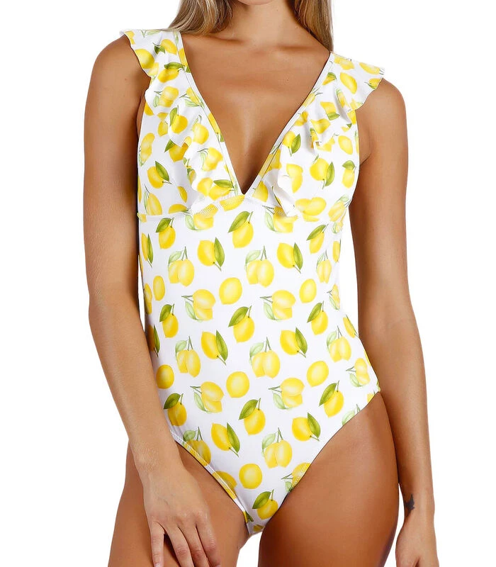 Voorgevormd Zwempak Uit één Stuk Lemons 1 Voorgevormd Zwempak Uit één Stuk Lemons