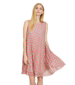 CARTOON Plisséjurk Zonder Mouw