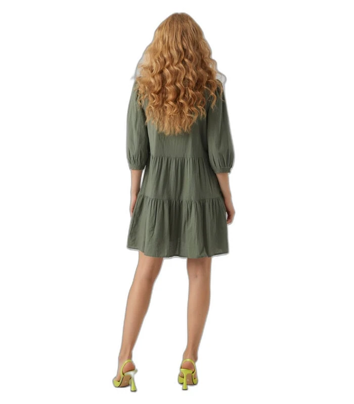 Vero Moda 3/4 Damesjurk Pretty 2 Vero Moda 3/4 Damesjurk Pretty - Afbeelding 2