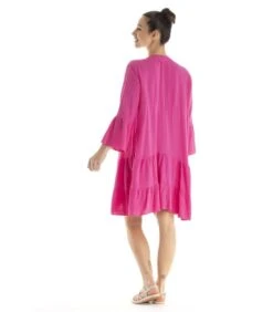 RUSTY - Jurk 3/4 Mouwen -Dames Outfits Winkel 4a6d4551960546beb8f01cfe94bbe15f