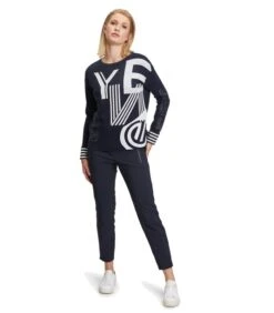 Betty Barclay Stretchbroek Met Elastische Band -Dames Outfits Winkel 4a83869562d14794b9d6dafd7f3caaf1