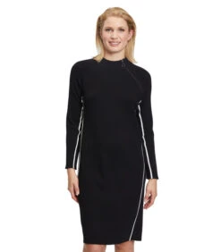 Betty Barclay Gebreide Jurk Met Kraag