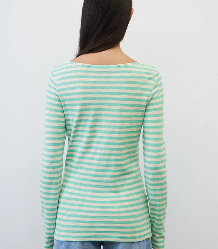 Marc O'Polo Gestreepte Longsleeve Regular 2 Marc O'Polo Gestreepte Longsleeve Regular - Afbeelding 2
