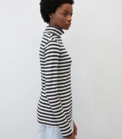 Gestreepte Longsleeve Met Col -Dames Outfits Winkel 4dedf6a9893e4d32bac7582433507017