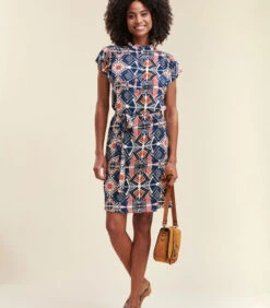 Korte Jurk Van Ecovero™ Viscose Met Etnische Print 7 Korte Jurk Van Ecovero™ Viscose Met Etnische Print -Dames Outfits Winkel 4e6d43a522a24cc59bc50366d414516e